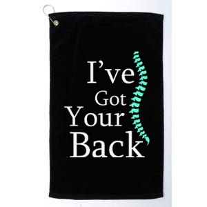 Your Back Chiropractor Gift Platinum Collection Golf Towel