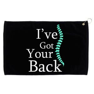 Your Back Chiropractor Gift Grommeted Golf Towel