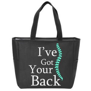 Your Back Chiropractor Gift Zip Tote Bag