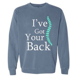 Your Back Chiropractor Gift Garment-Dyed Sweatshirt