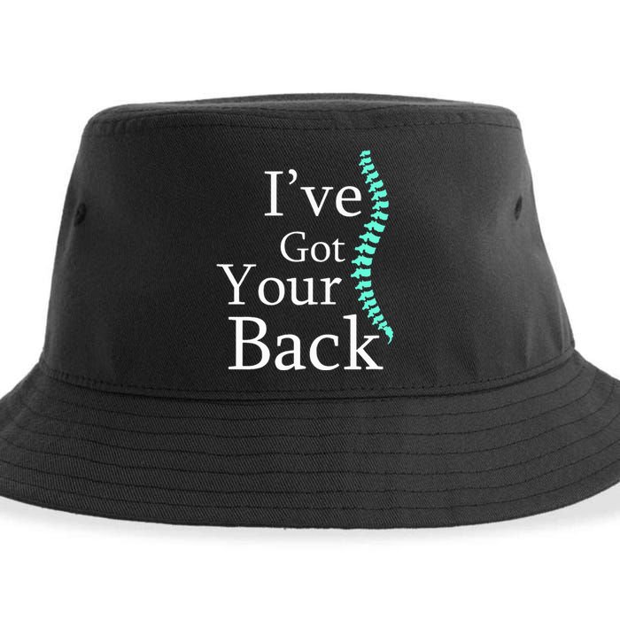 Your Back Chiropractor Gift Sustainable Bucket Hat