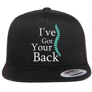 Your Back Chiropractor Gift Flat Bill Trucker Hat