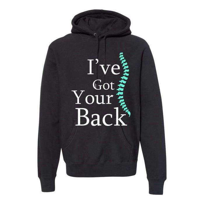 Your Back Chiropractor Gift Premium Hoodie