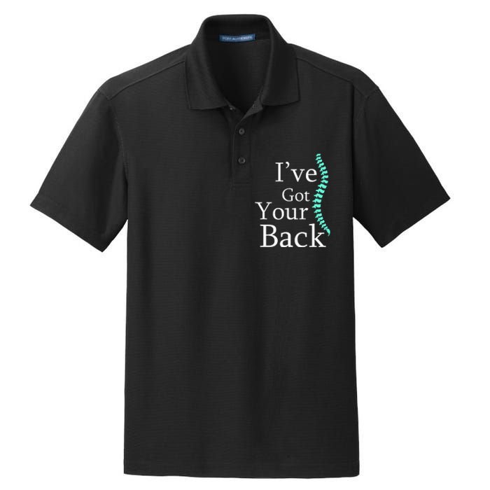 Your Back Chiropractor Gift Dry Zone Grid Polo