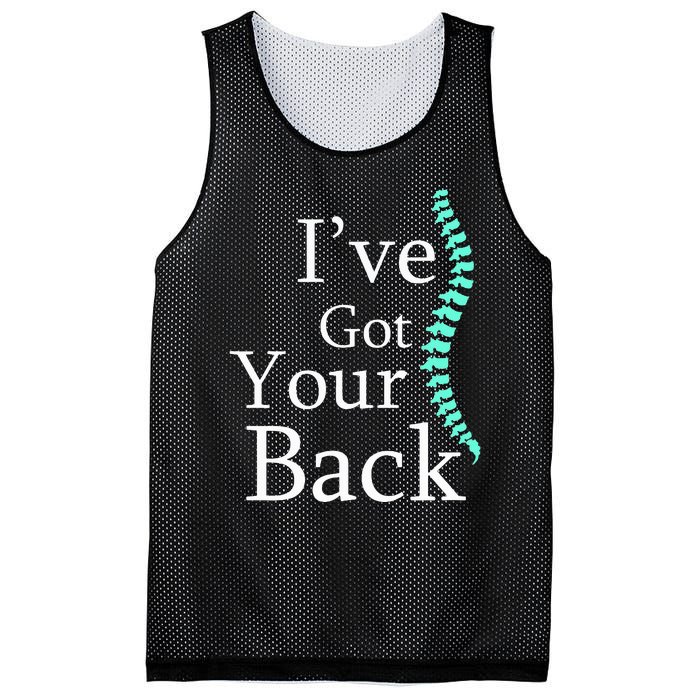 Your Back Chiropractor Gift Mesh Reversible Basketball Jersey Tank