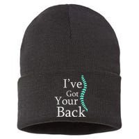 Your Back Chiropractor Gift Sustainable Knit Beanie