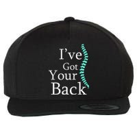 Your Back Chiropractor Gift Wool Snapback Cap