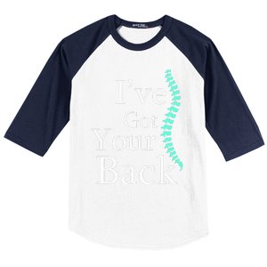 Your Back Chiropractor Gift Baseball Sleeve Shirt