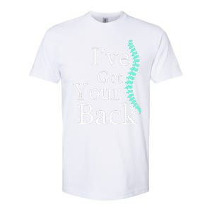 Your Back Chiropractor Gift Softstyle CVC T-Shirt