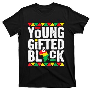 Young Black Dashiki African Pride History Month Magic T-Shirt