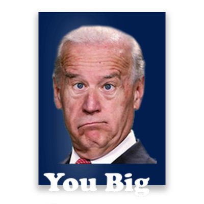 You Big Dummy Joe Biden Poster