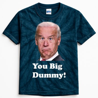 You Big Dummy Joe Biden Kids Tie-Dye T-Shirt