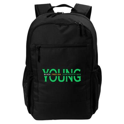 Young Black Free Ish Juneteenth 1865 Gift Backpack