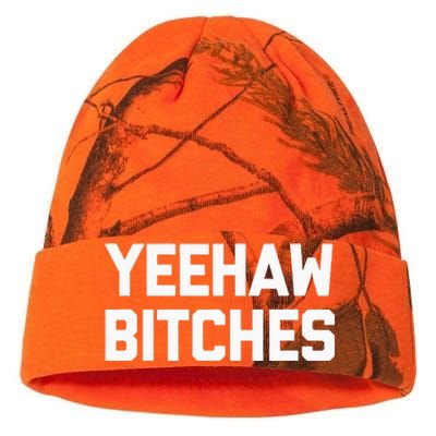 Yeehaw Bitches Funny Western Cowboy Country Music Kati Licensed 12" Camo Beanie