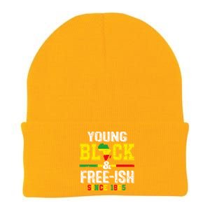 Young Black Freeish 1865 Juneteenth Freedom Day Independence Gift Knit Cap Winter Beanie