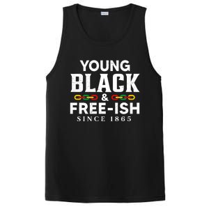 Young Black Freeish 1865 Juneteenth Independence Freedom Day Cute Gift PosiCharge Competitor Tank