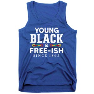 Young Black Freeish 1865 Juneteenth Independence Freedom Day Cute Gift Tank Top