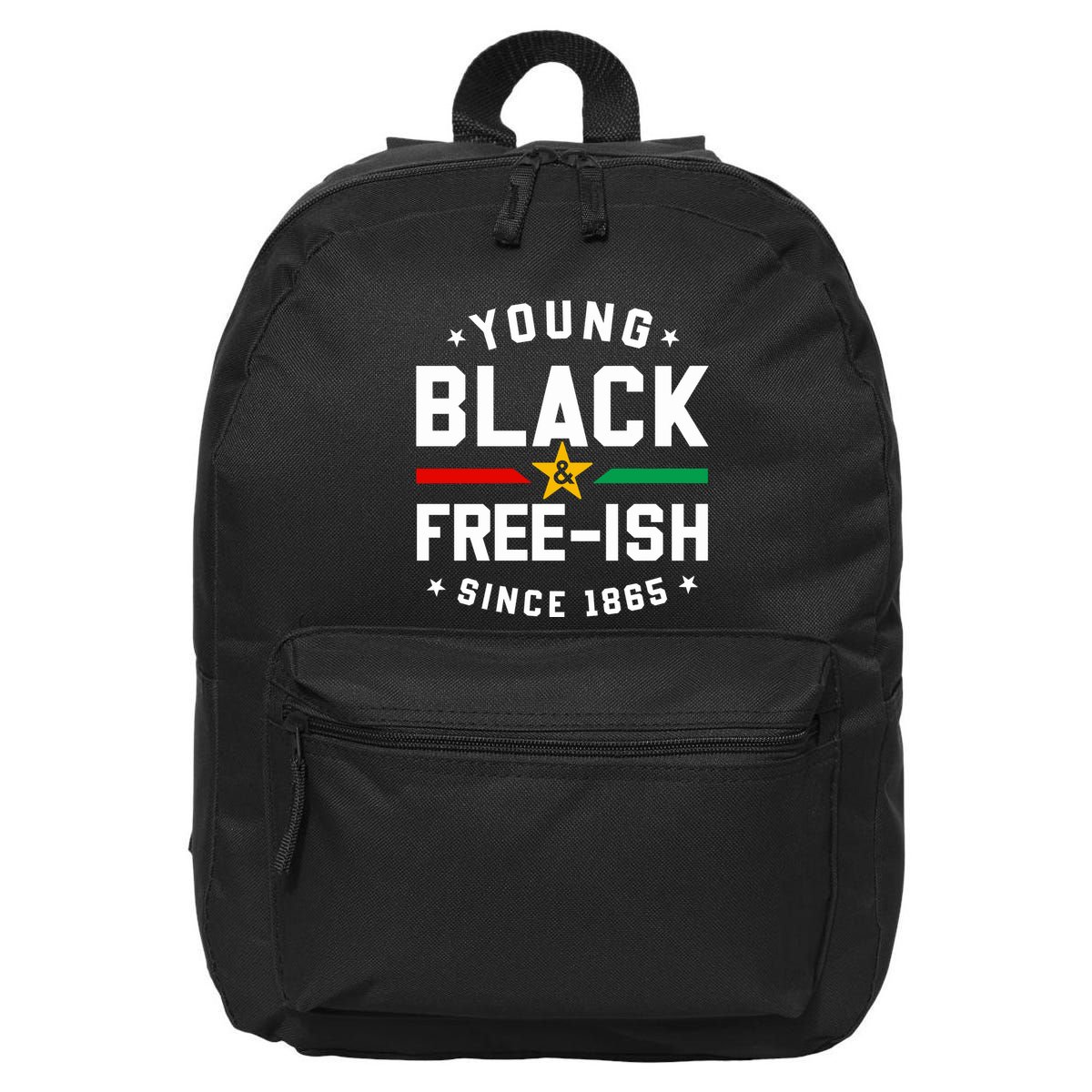 Young Black Freeish Since 1865 16 in Basic Backpack