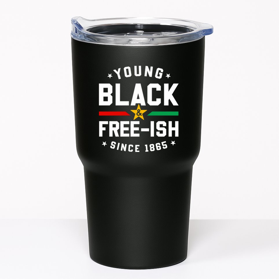 Young Black Freeish Since 1865 Tumbler