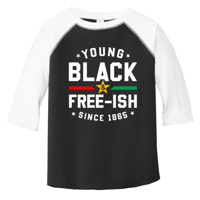 Young Black Freeish Since 1865 Toddler Fine Jersey T-Shirt