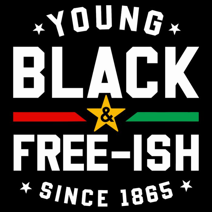 Young Black Freeish Since 1865 Toddler Fine Jersey T-Shirt