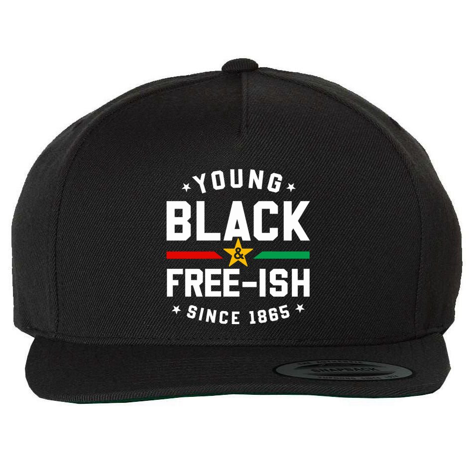 Young Black Freeish Since 1865 Wool Snapback Cap