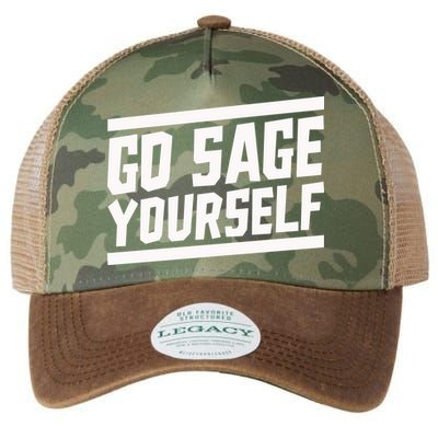 Yogi Bryan Go Sage Yourself Legacy Tie Dye Trucker Hat