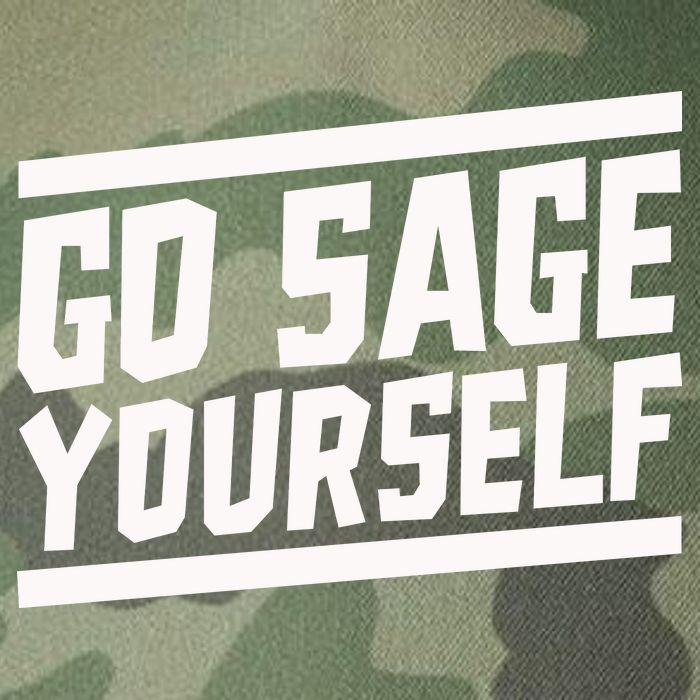 Yogi Bryan Go Sage Yourself Legacy Tie Dye Trucker Hat
