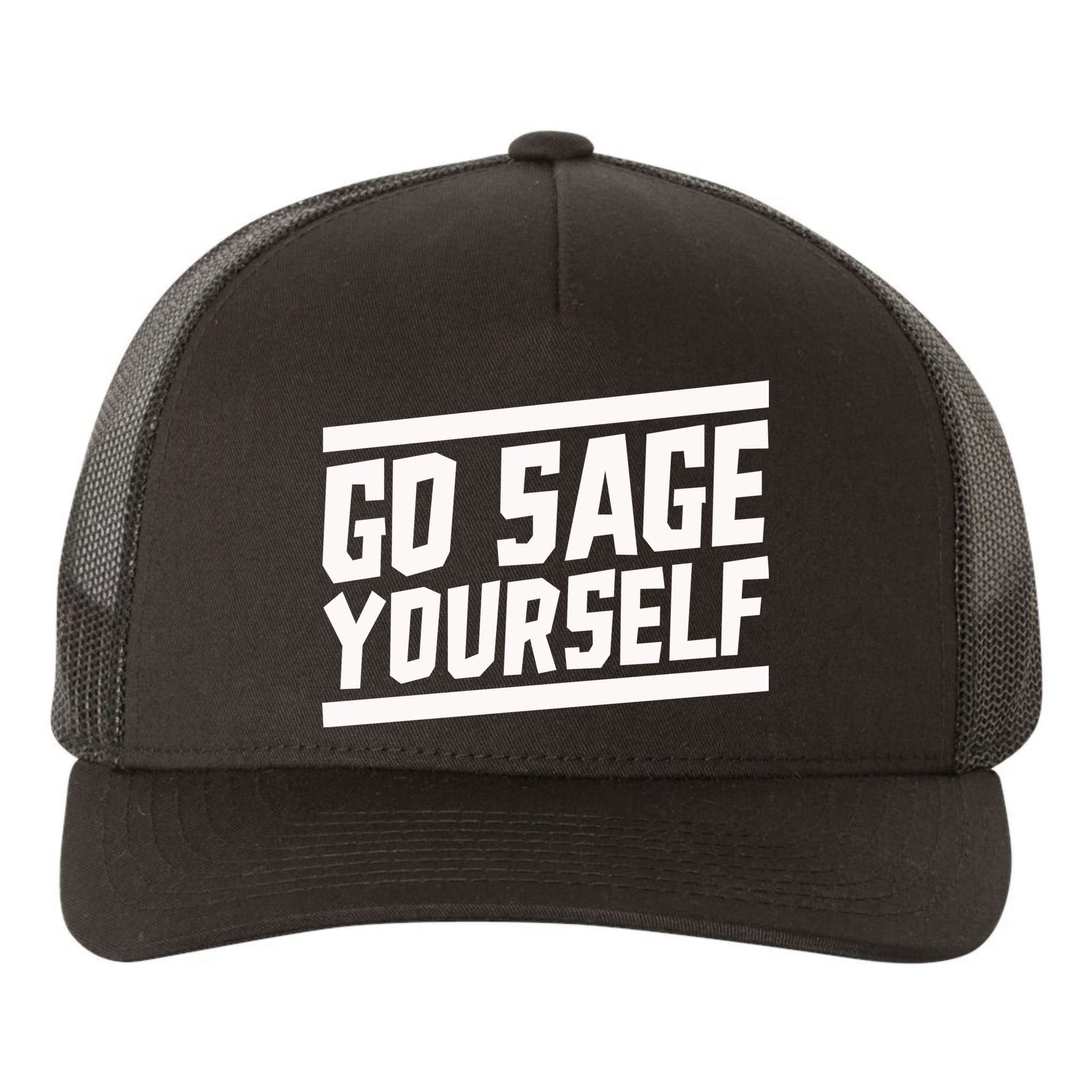 Yogi Bryan Go Sage Yourself Yupoong Adult 5-Panel Trucker Hat