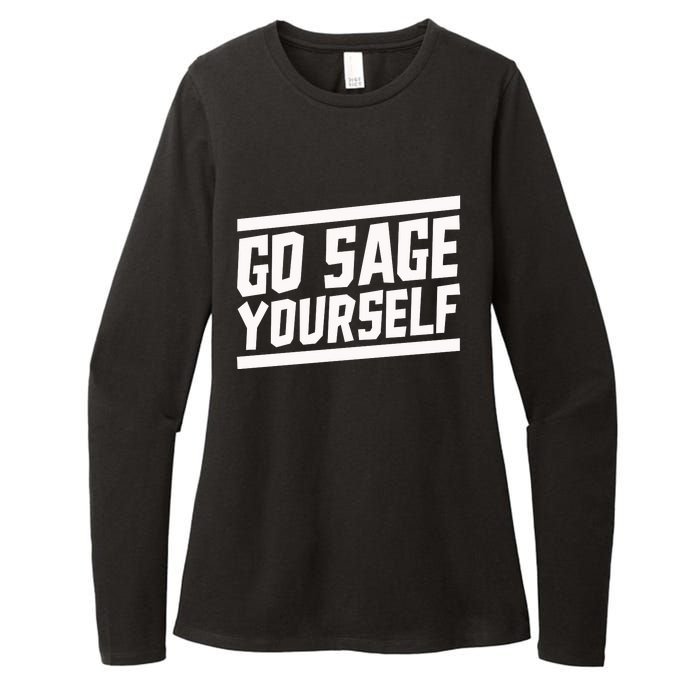 Yogi Bryan Go Sage Yourself Womens CVC Long Sleeve Shirt