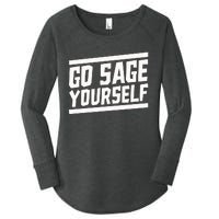 Yogi Bryan Go Sage Yourself Women's Perfect Tri Tunic Long Sleeve Shirt