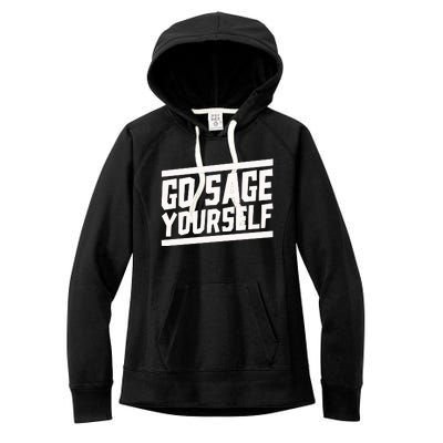 Yogi Bryan Go Sage Yourself Women's Fleece Hoodie