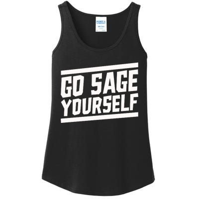 Yogi Bryan Go Sage Yourself Ladies Essential Tank