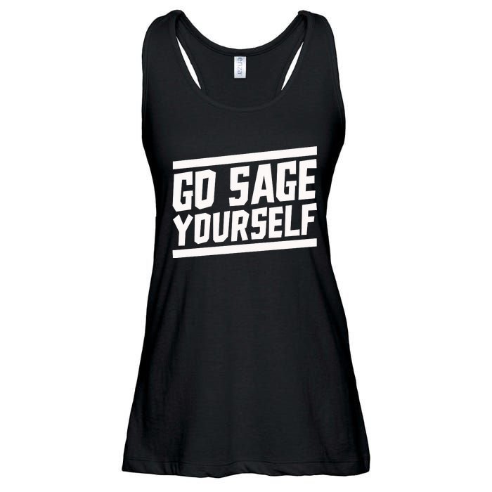 Yogi Bryan Go Sage Yourself Ladies Essential Flowy Tank