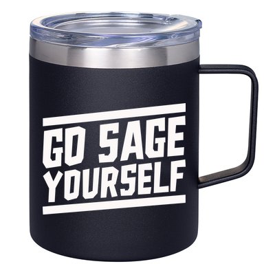 Yogi Bryan Go Sage Yourself 12oz Stainless Steel Coffee Mug