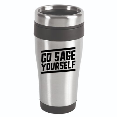 Yogi Bryan Go Sage Yourself 16oz Travel Tumbler
