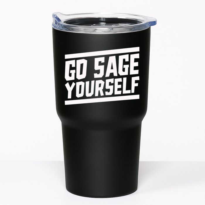 Yogi Bryan Go Sage Yourself Tumbler