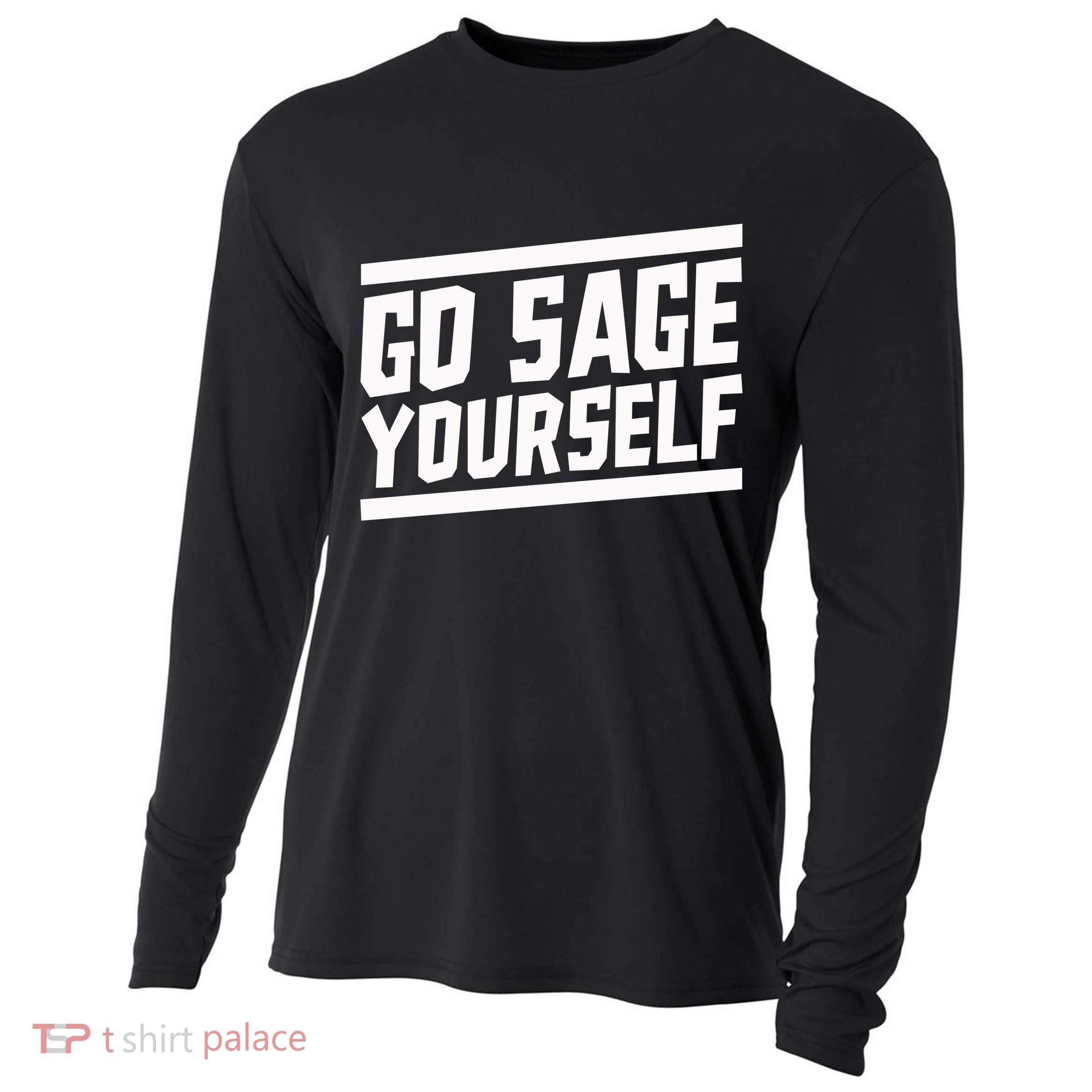 Yogi Bryan Go Sage Yourself Cooling Performance Long Sleeve Crew