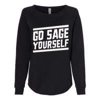 Yogi Bryan Go Sage Yourself Womens California Wash Sweatshirt