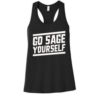 Yogi Bryan Go Sage Yourself Women's Racerback Tank