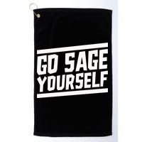 Yogi Bryan Go Sage Yourself Golf Towel