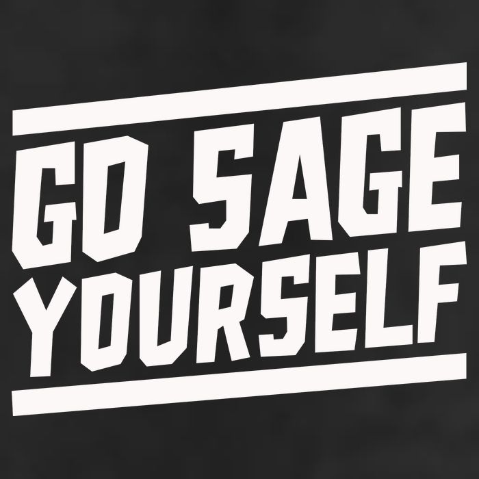 Yogi Bryan Go Sage Yourself Golf Towel