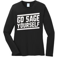 Yogi Bryan Go Sage Yourself Ladies Long Sleeve Shirt