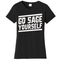 Yogi Bryan Go Sage Yourself Women's T-Shirt