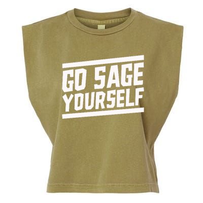 Yogi Bryan Go Sage Yourself Garment-Dyed Women's Muscle Tee