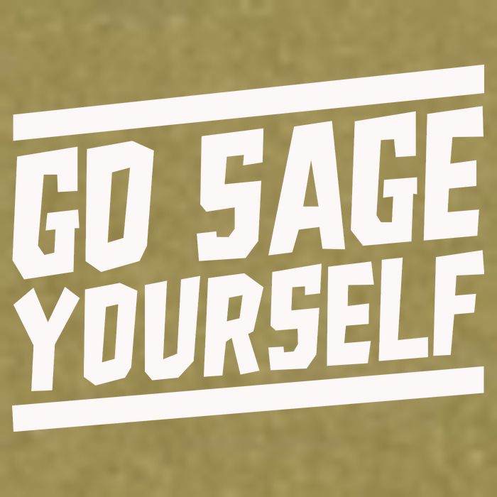 Yogi Bryan Go Sage Yourself Garment-Dyed Women's Muscle Tee