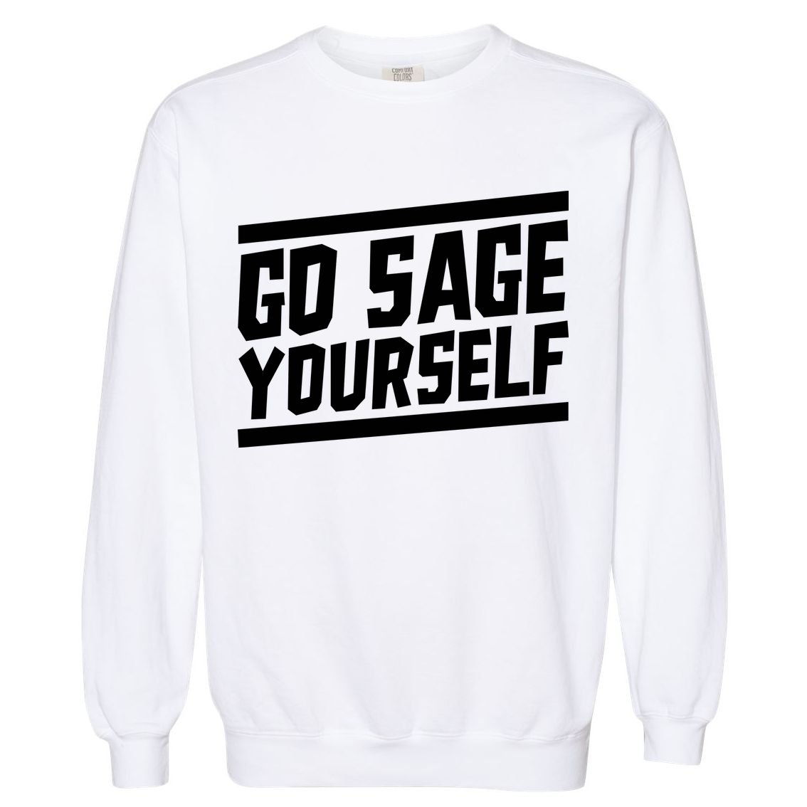 Yogi Bryan Go Sage Yourself Garment-Dyed Sweatshirt