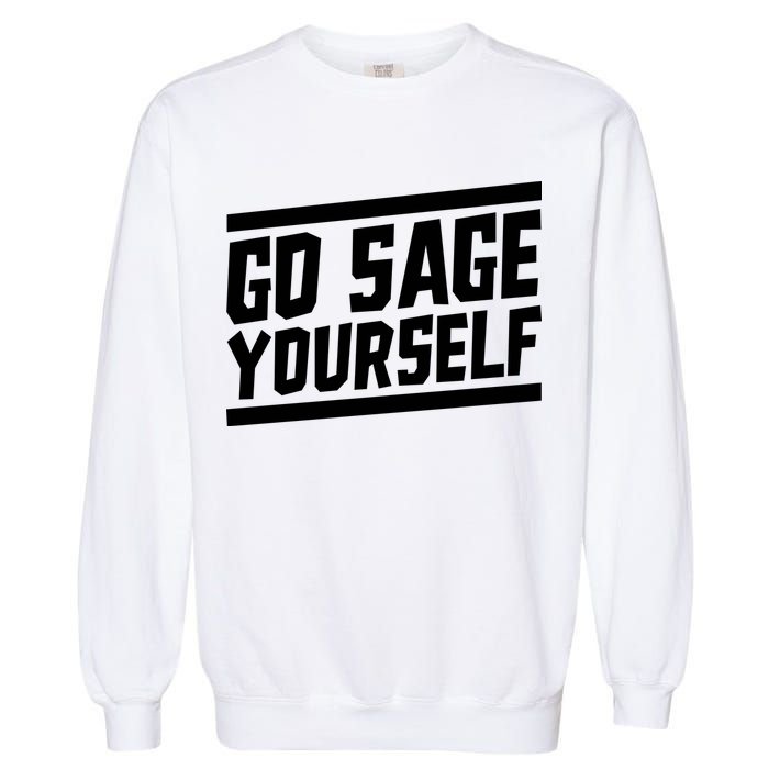 Yogi Bryan Go Sage Yourself Garment-Dyed Sweatshirt