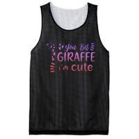 You Bet Giraffe IM Cute Animal Lover Mesh Reversible Basketball Jersey Tank