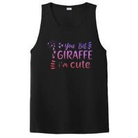 You Bet Giraffe IM Cute Animal Lover PosiCharge Competitor Tank